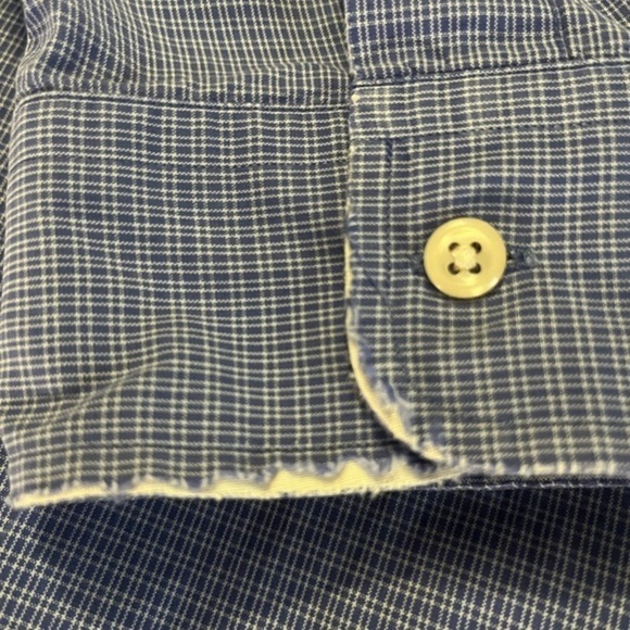 Ralph Laure Blake Blue Button Down size Medium - Picture 5 of 5